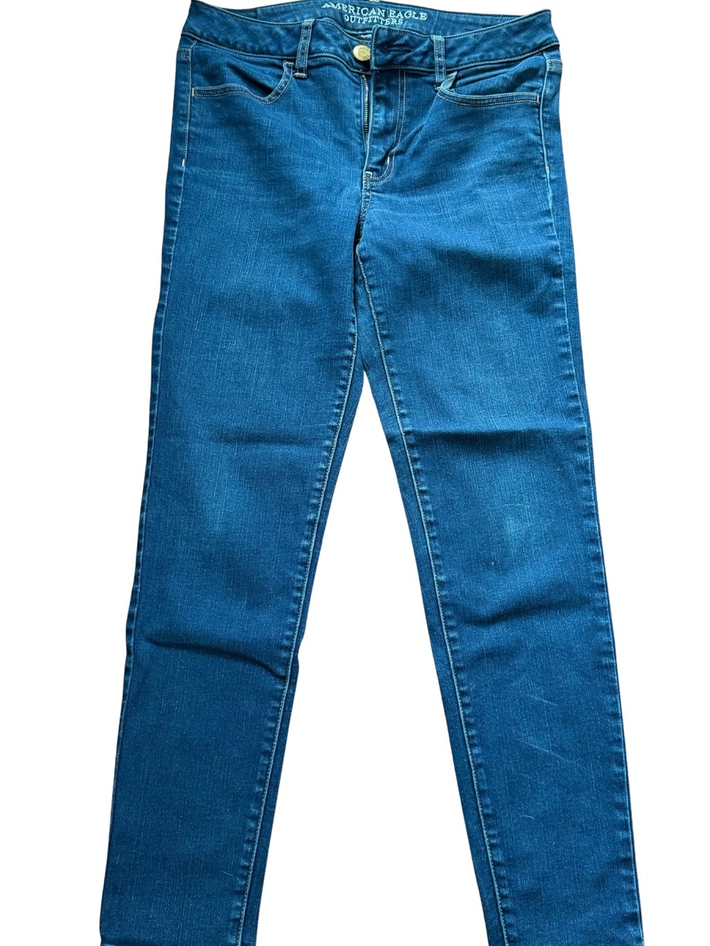 American Eagle Women's Dark Blue Jeggings